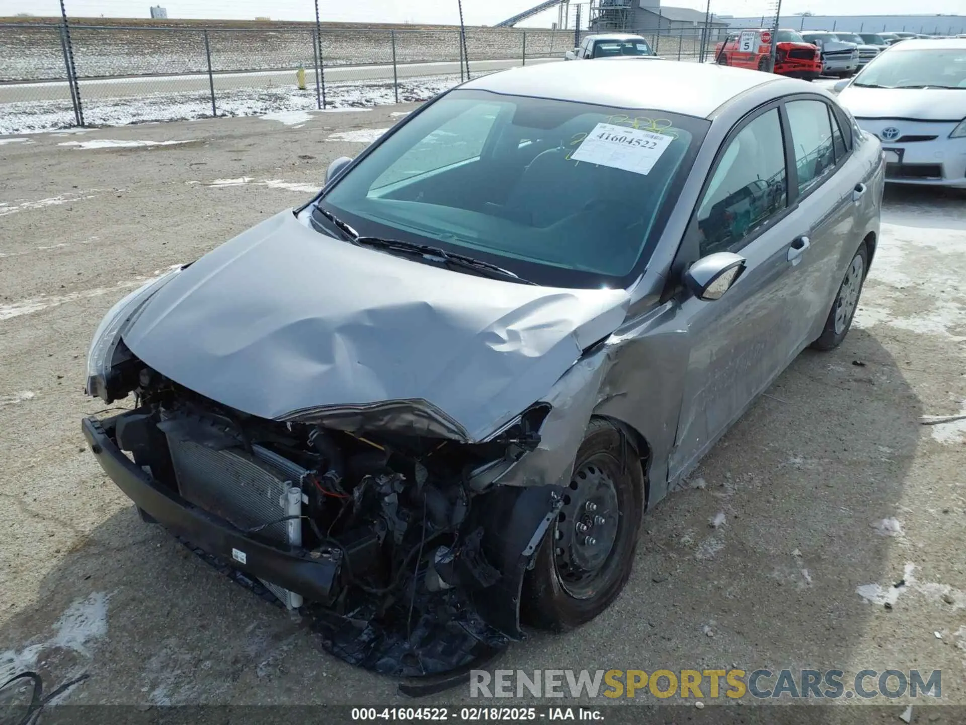 2 Photograph of a damaged car 3KPA24AD4PE614445 KIA RIO 2023