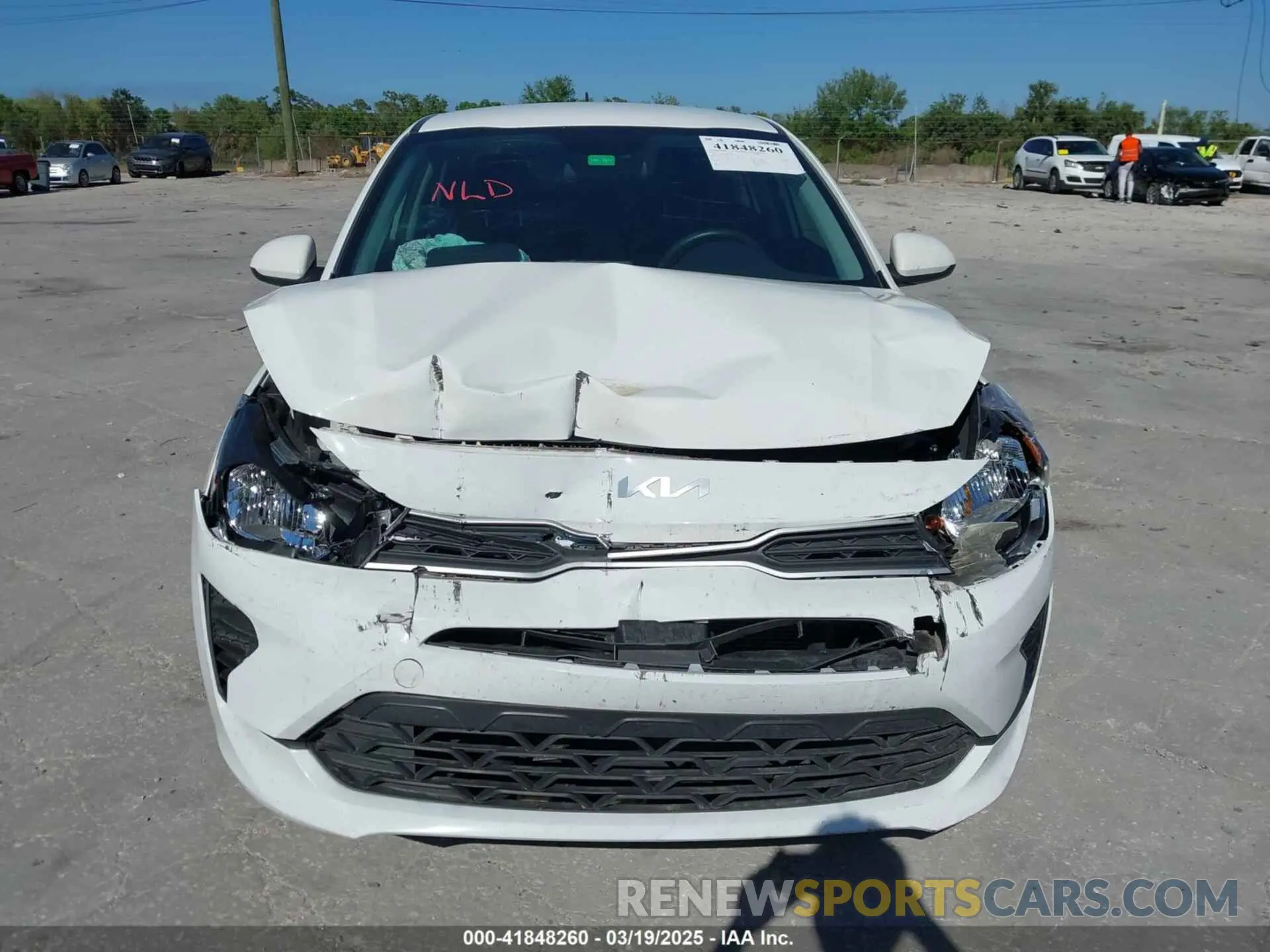 12 Photograph of a damaged car 3KPA24AD4PE616342 KIA RIO 2023