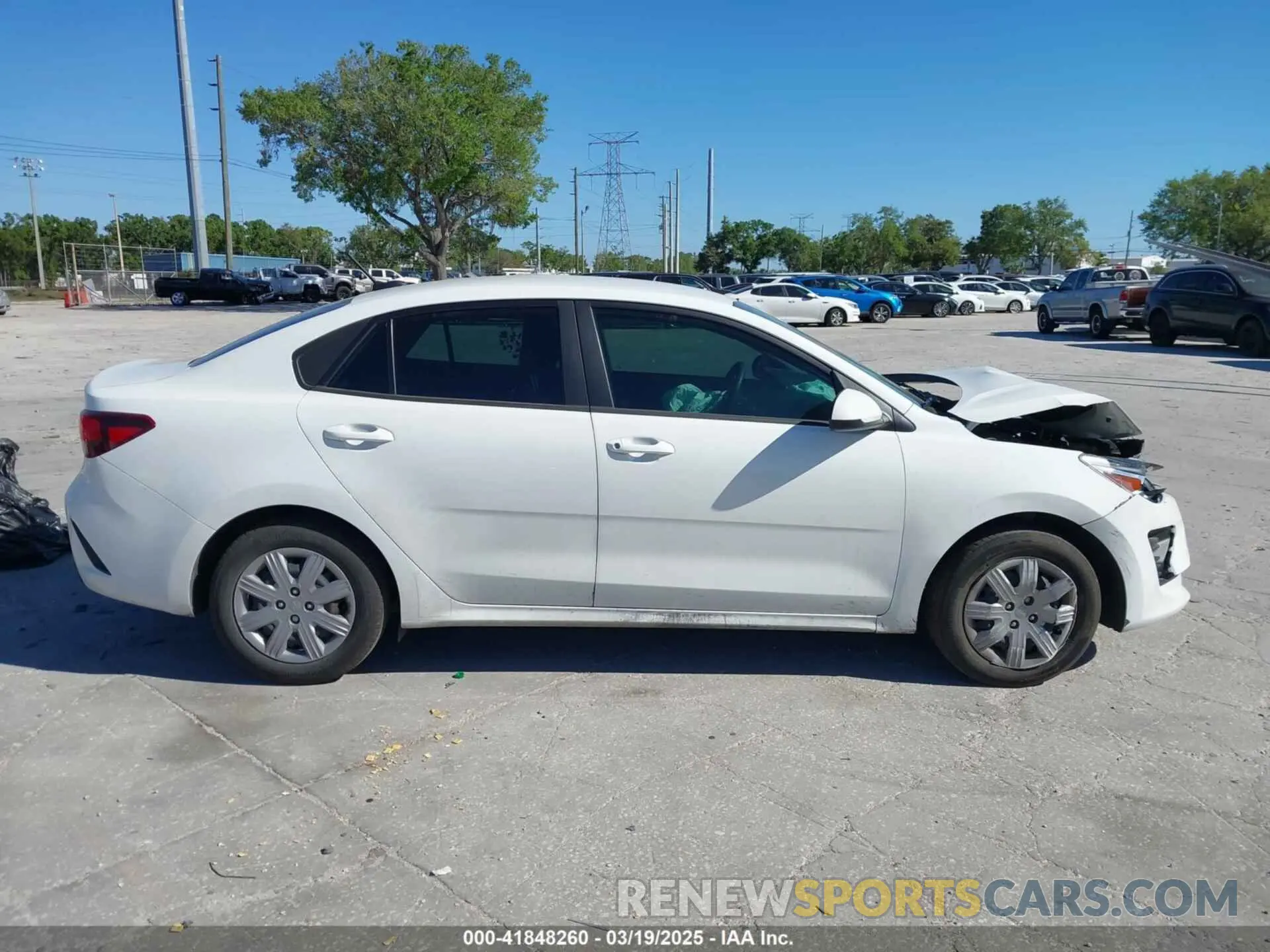13 Photograph of a damaged car 3KPA24AD4PE616342 KIA RIO 2023