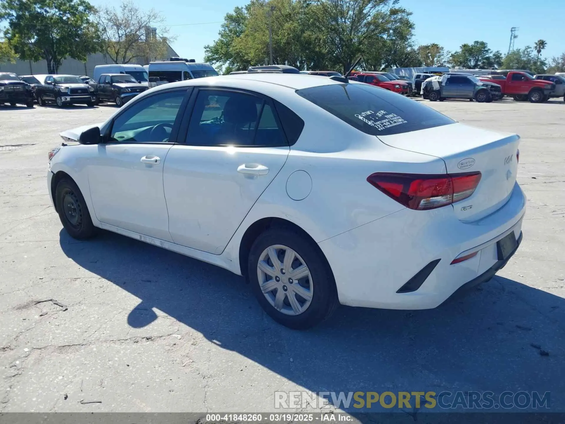 3 Photograph of a damaged car 3KPA24AD4PE616342 KIA RIO 2023