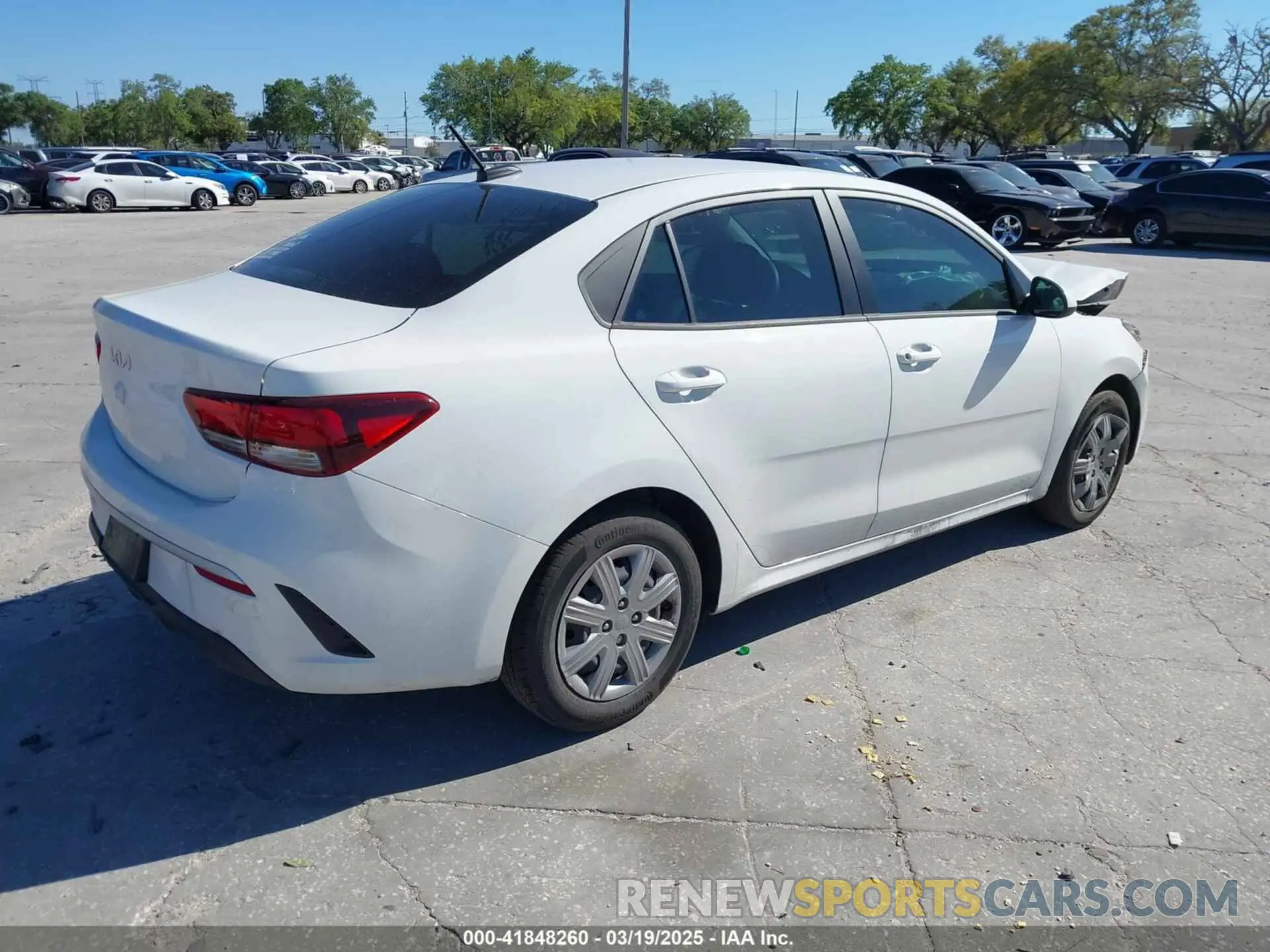 4 Photograph of a damaged car 3KPA24AD4PE616342 KIA RIO 2023
