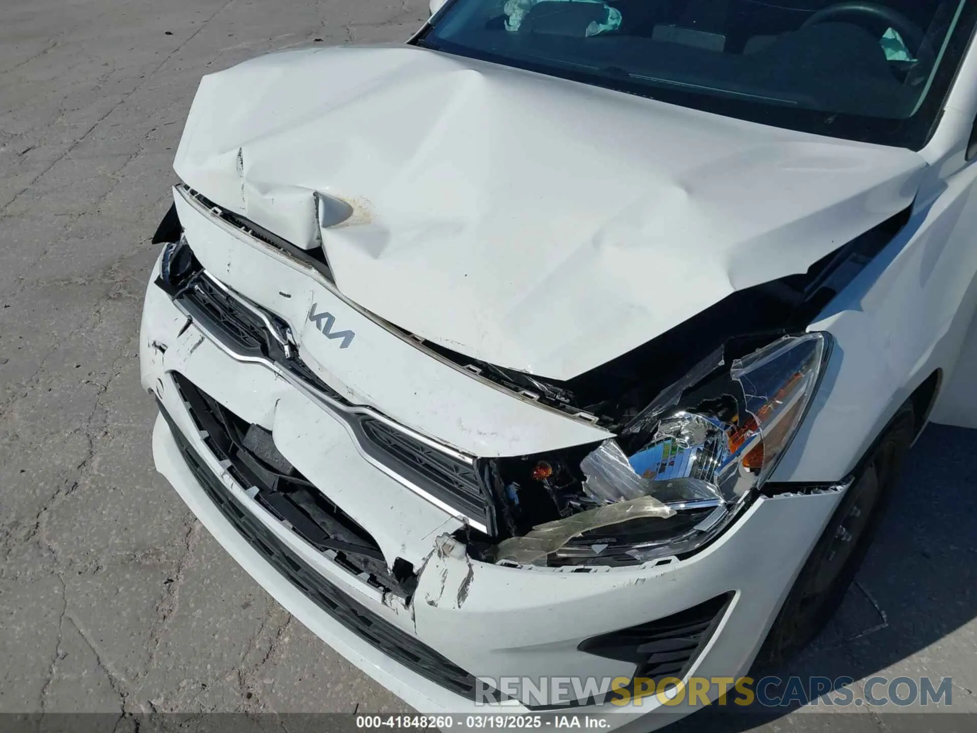 6 Photograph of a damaged car 3KPA24AD4PE616342 KIA RIO 2023