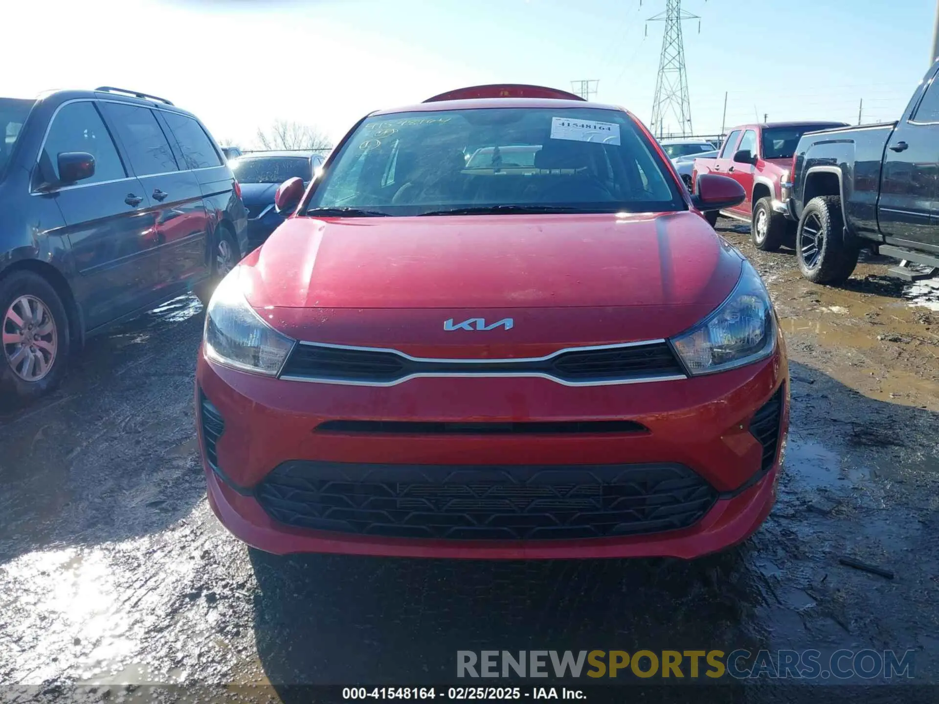 13 Photograph of a damaged car 3KPA24AD4PE619905 KIA RIO 2023