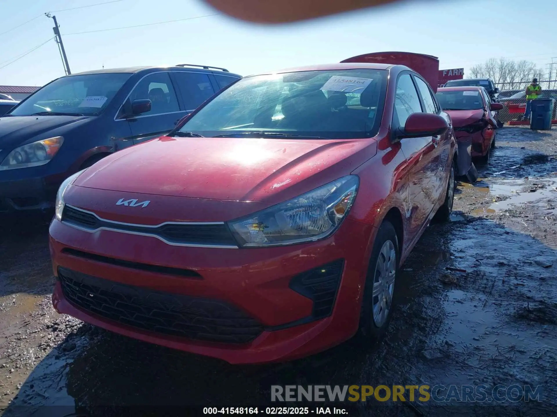 2 Photograph of a damaged car 3KPA24AD4PE619905 KIA RIO 2023