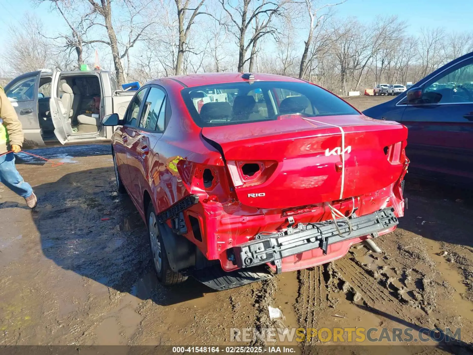 3 Photograph of a damaged car 3KPA24AD4PE619905 KIA RIO 2023