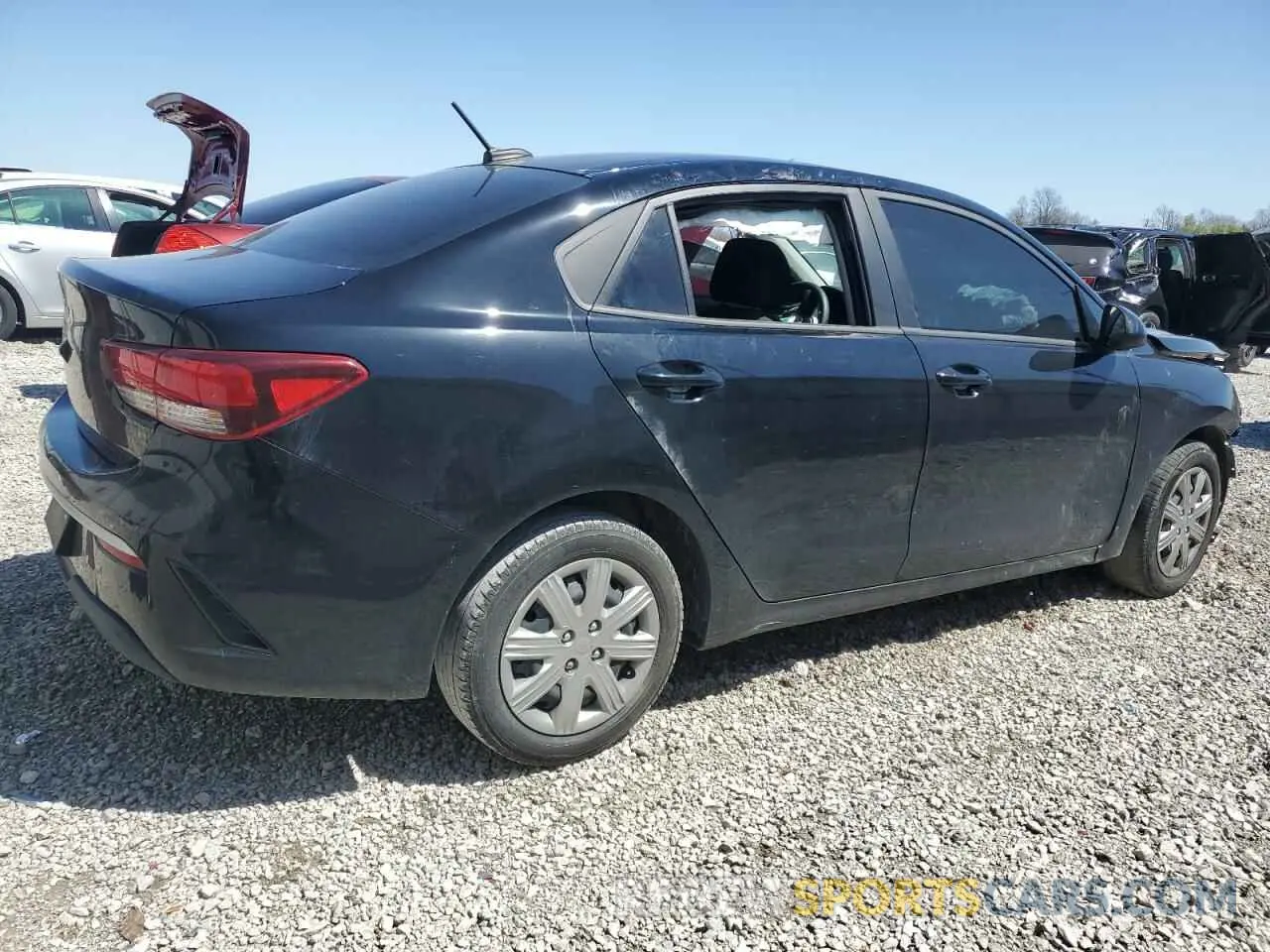 3 Photograph of a damaged car 3KPA24AD5PE514399 KIA RIO 2023