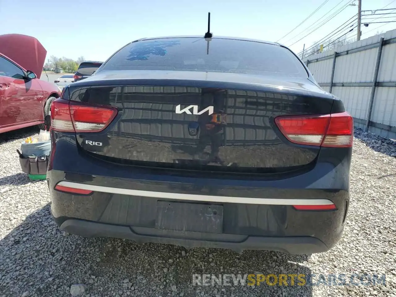 6 Photograph of a damaged car 3KPA24AD5PE514399 KIA RIO 2023