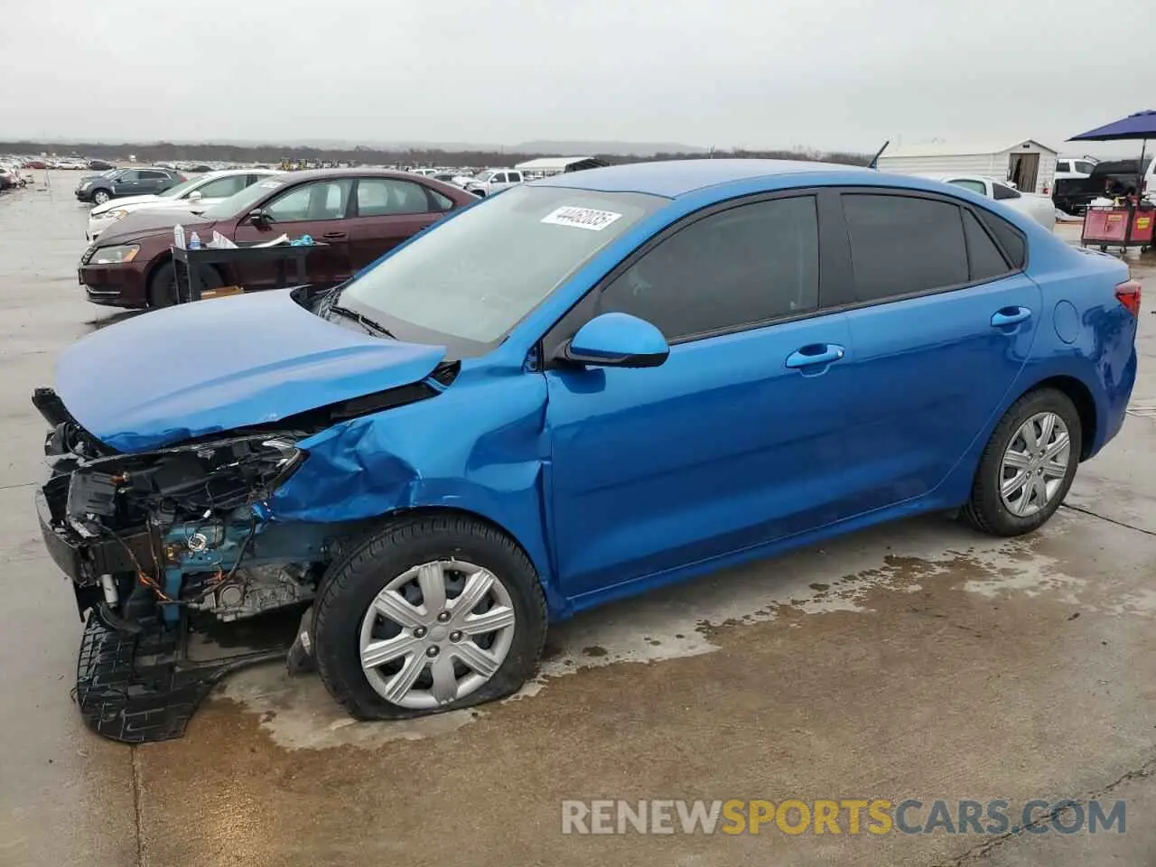 1 Photograph of a damaged car 3KPA24AD5PE516752 KIA RIO 2023
