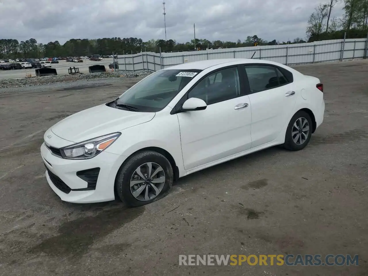 1 Photograph of a damaged car 3KPA24AD5PE520235 KIA RIO 2023