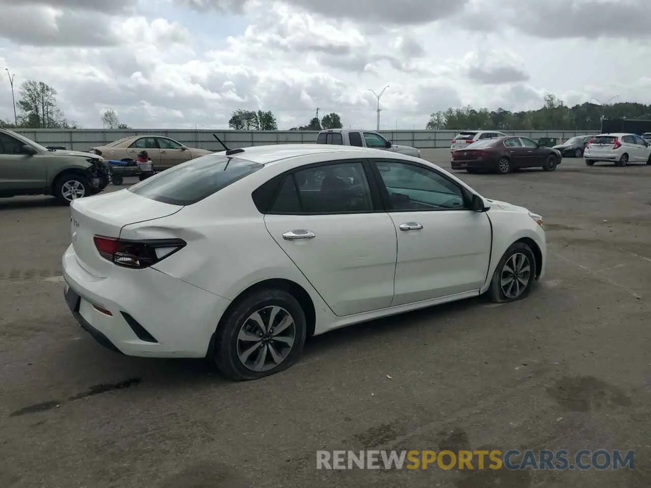 3 Photograph of a damaged car 3KPA24AD5PE520235 KIA RIO 2023