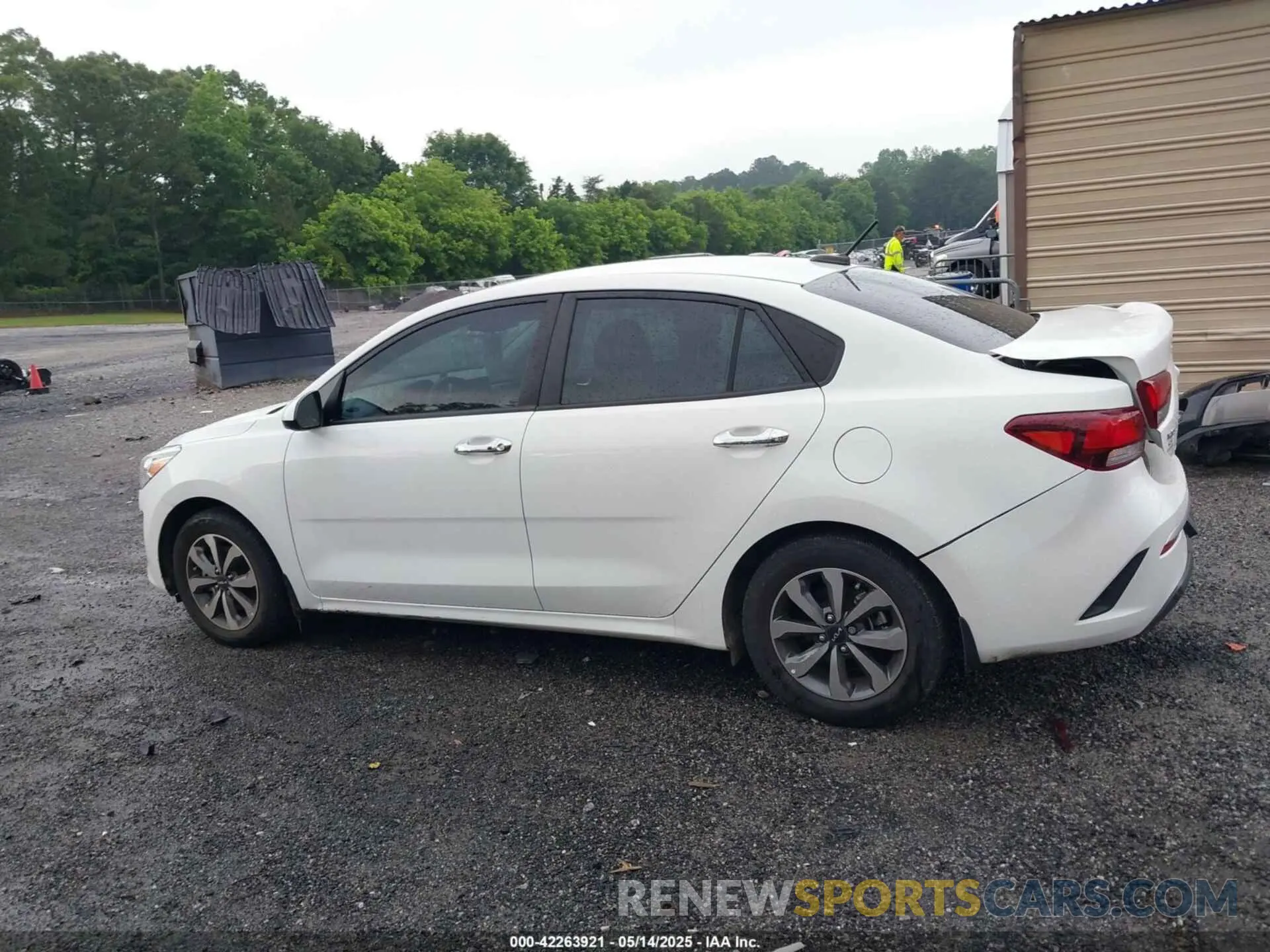14 Photograph of a damaged car 3KPA24AD5PE520252 KIA RIO 2023