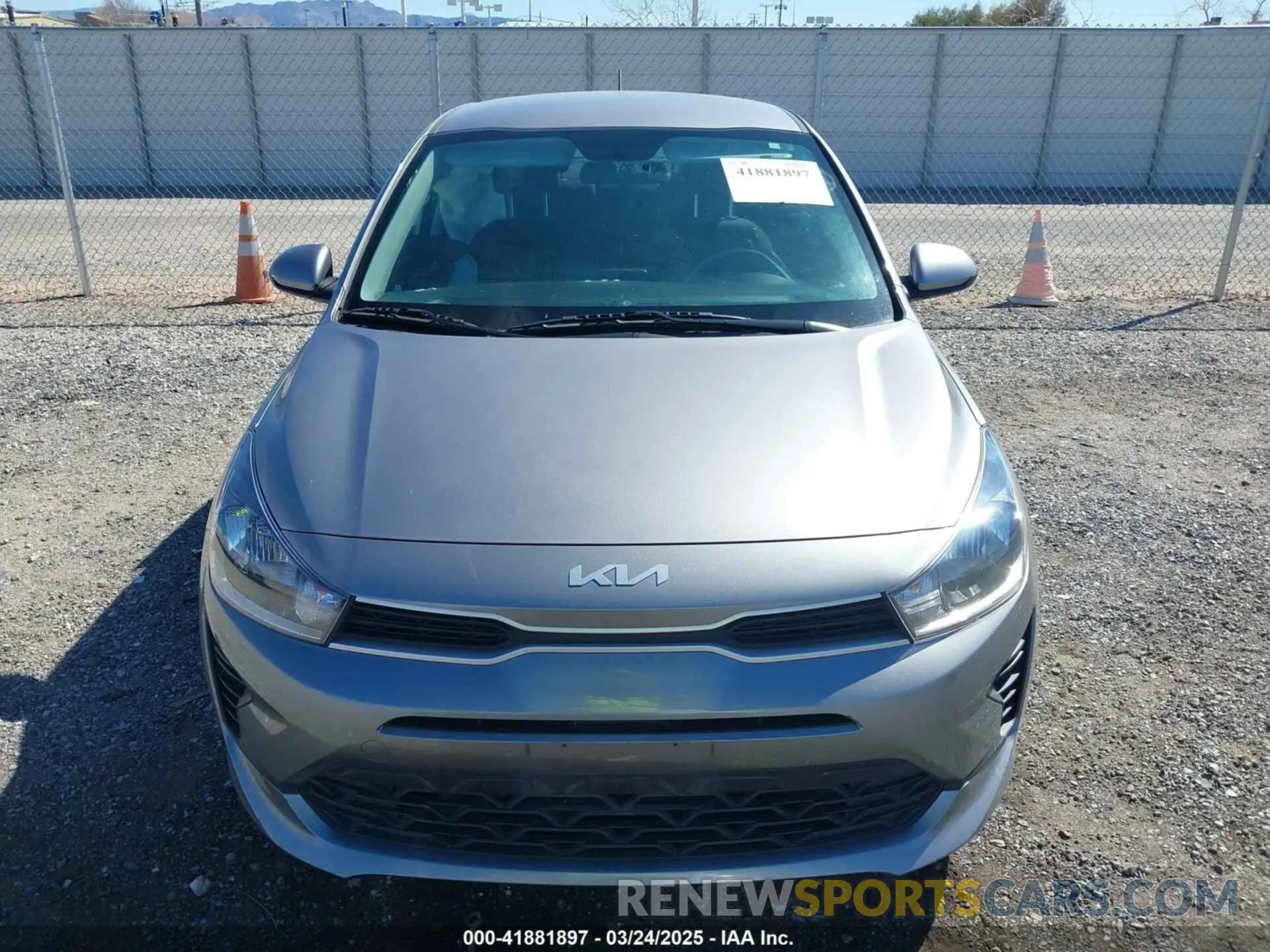 12 Photograph of a damaged car 3KPA24AD5PE524320 KIA RIO 2023