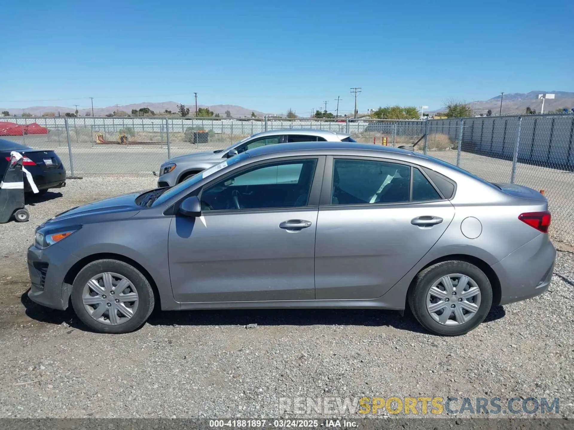 14 Photograph of a damaged car 3KPA24AD5PE524320 KIA RIO 2023