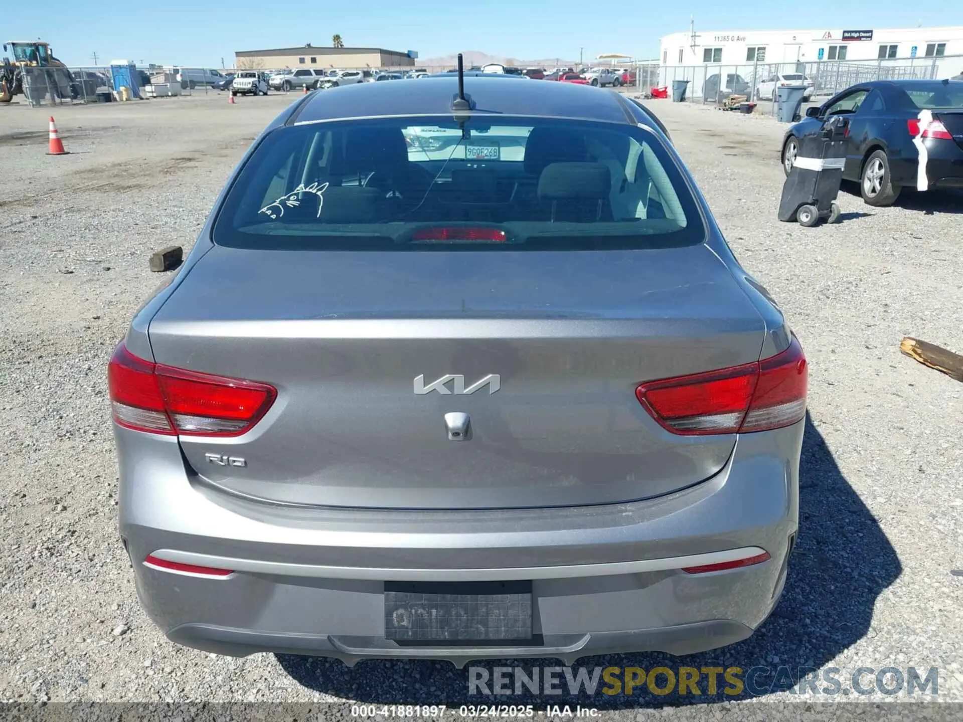 16 Photograph of a damaged car 3KPA24AD5PE524320 KIA RIO 2023