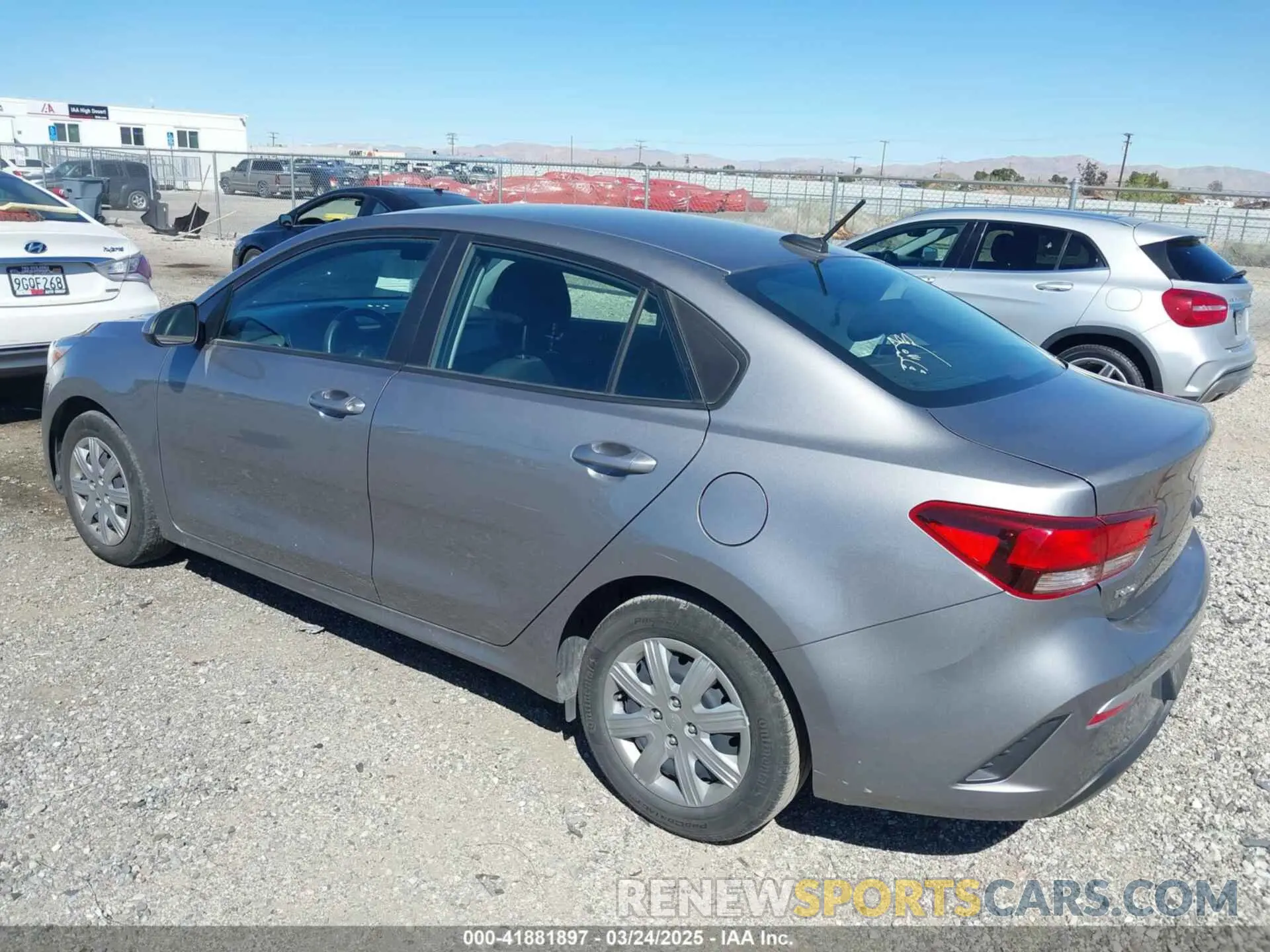 3 Photograph of a damaged car 3KPA24AD5PE524320 KIA RIO 2023