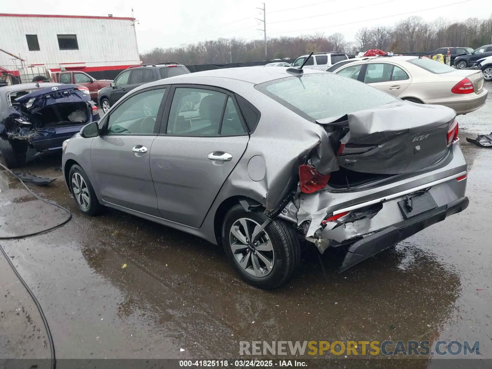3 Photograph of a damaged car 3KPA24AD5PE526049 KIA RIO 2023