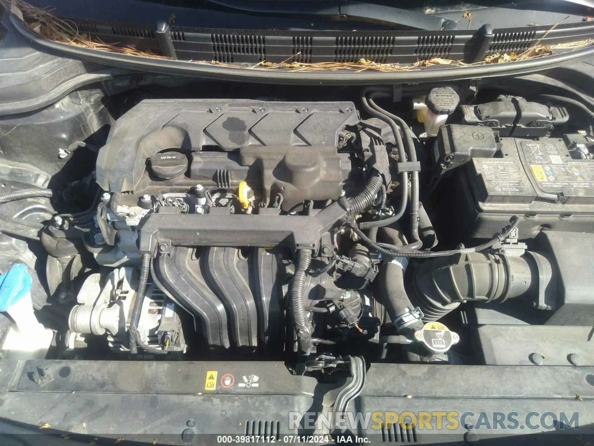 10 Photograph of a damaged car 3KPA24AD5PE531705 KIA RIO 2023