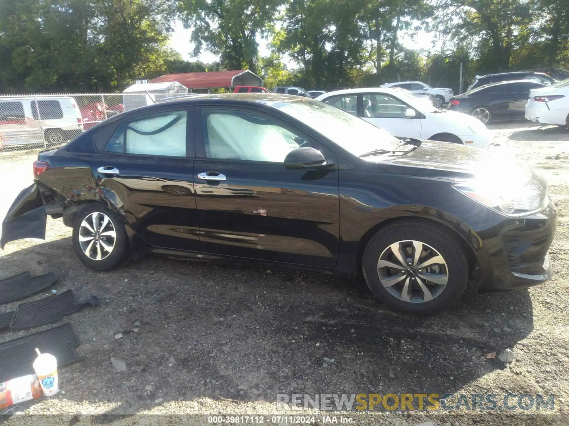 13 Photograph of a damaged car 3KPA24AD5PE531705 KIA RIO 2023