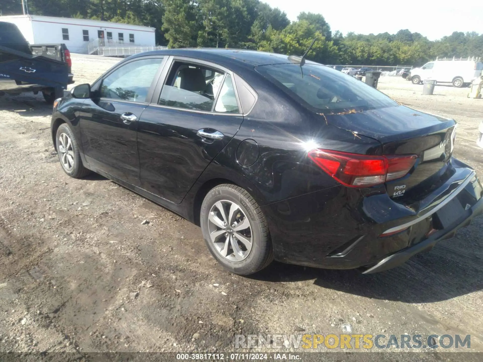 3 Photograph of a damaged car 3KPA24AD5PE531705 KIA RIO 2023