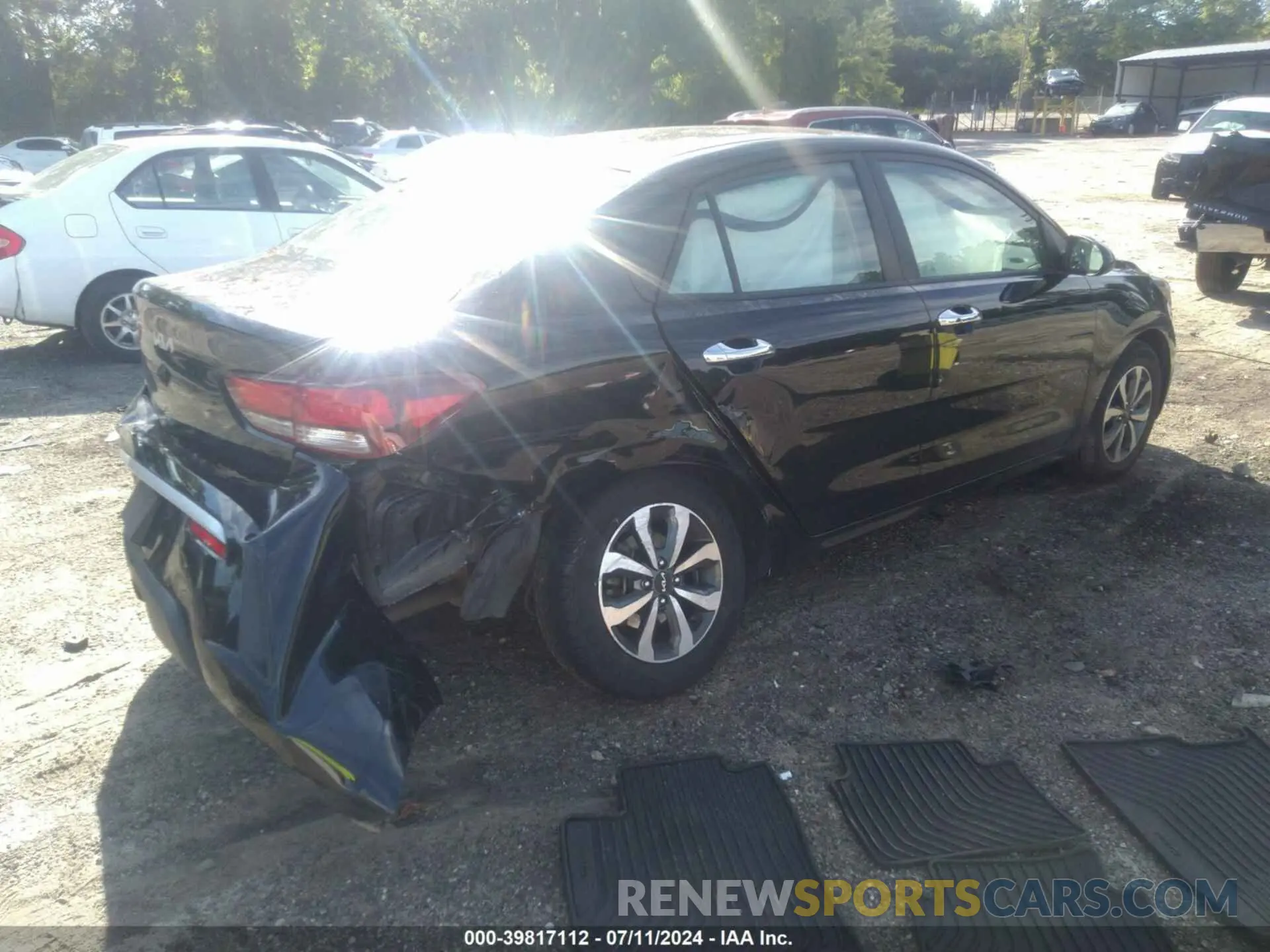 4 Photograph of a damaged car 3KPA24AD5PE531705 KIA RIO 2023