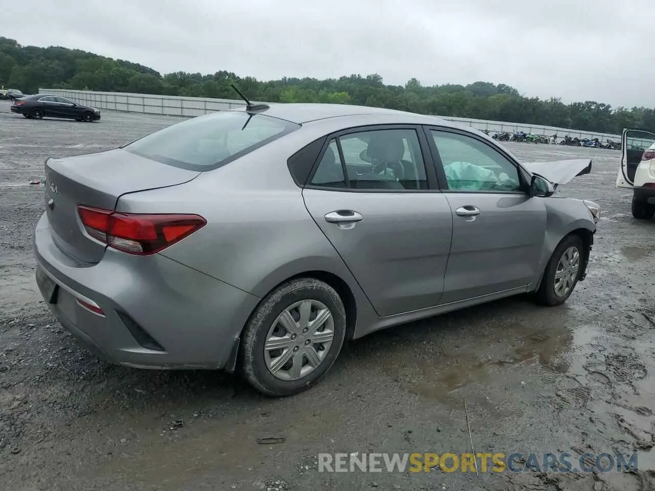 3 Photograph of a damaged car 3KPA24AD5PE532806 KIA RIO 2023