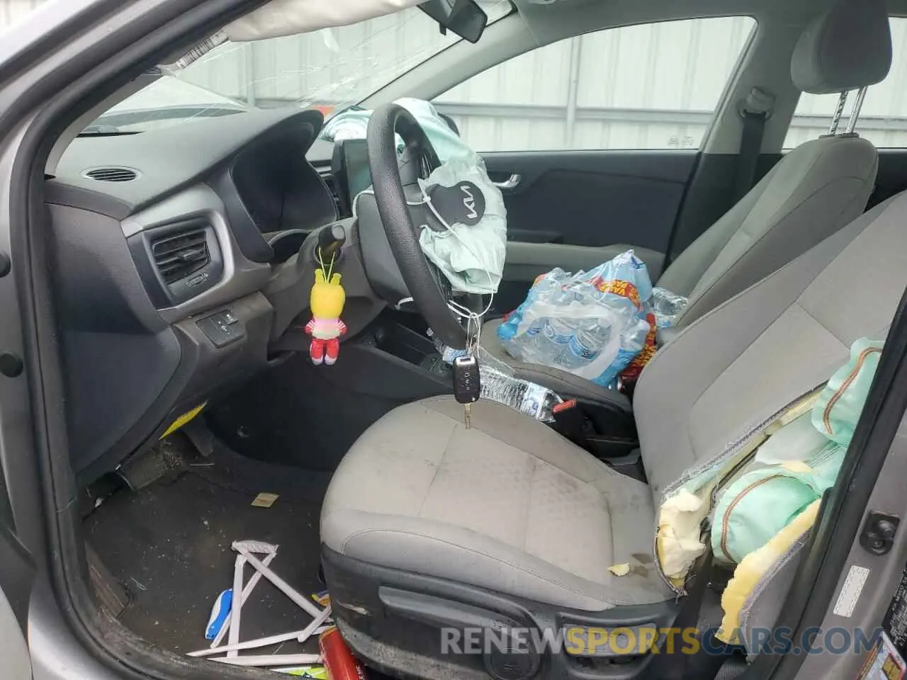 7 Photograph of a damaged car 3KPA24AD5PE532806 KIA RIO 2023