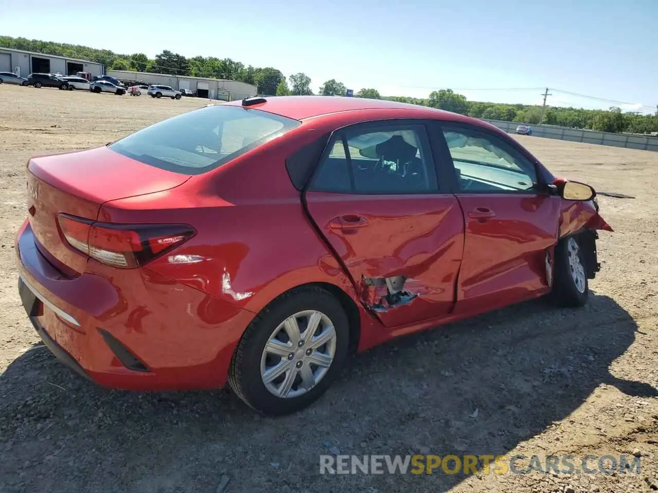 3 Photograph of a damaged car 3KPA24AD5PE537391 KIA RIO 2023