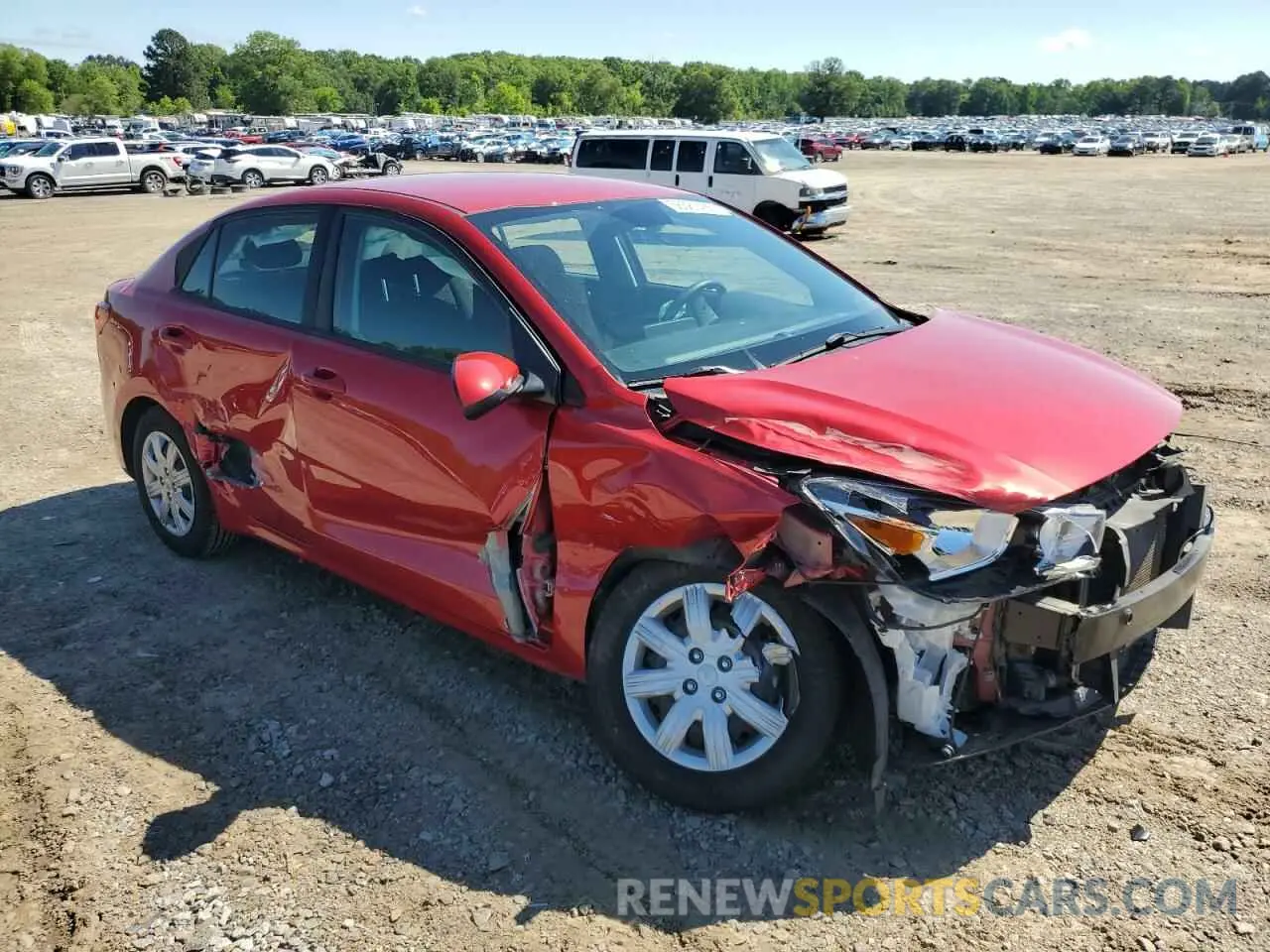 4 Photograph of a damaged car 3KPA24AD5PE537391 KIA RIO 2023