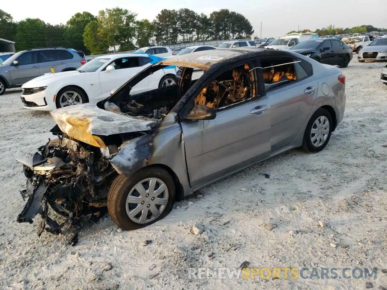 1 Photograph of a damaged car 3KPA24AD5PE549430 KIA RIO 2023