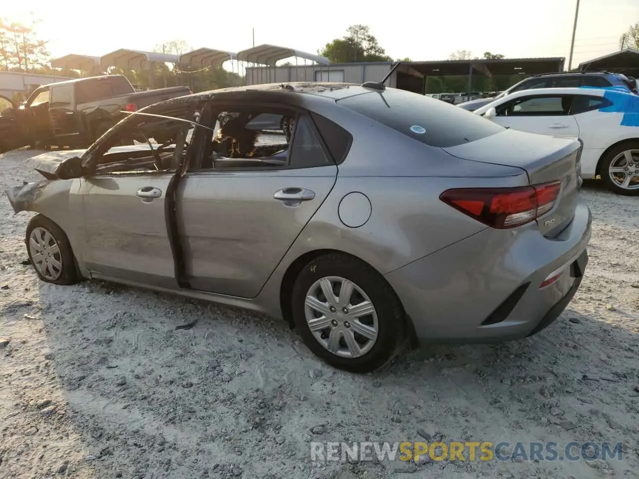 2 Photograph of a damaged car 3KPA24AD5PE549430 KIA RIO 2023