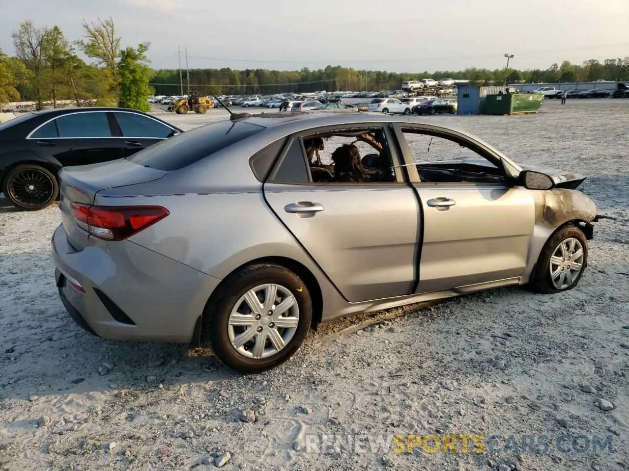 3 Photograph of a damaged car 3KPA24AD5PE549430 KIA RIO 2023