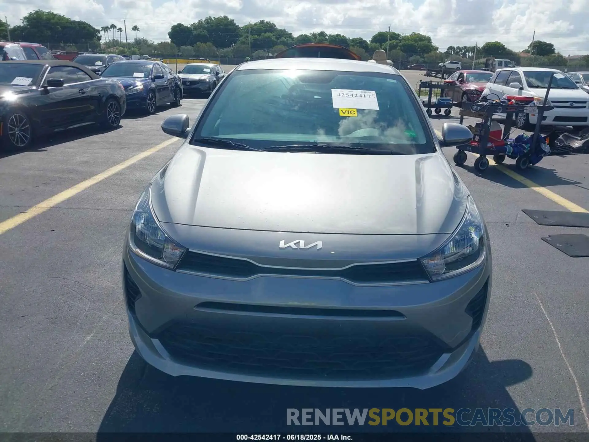 12 Photograph of a damaged car 3KPA24AD5PE565384 KIA RIO 2023