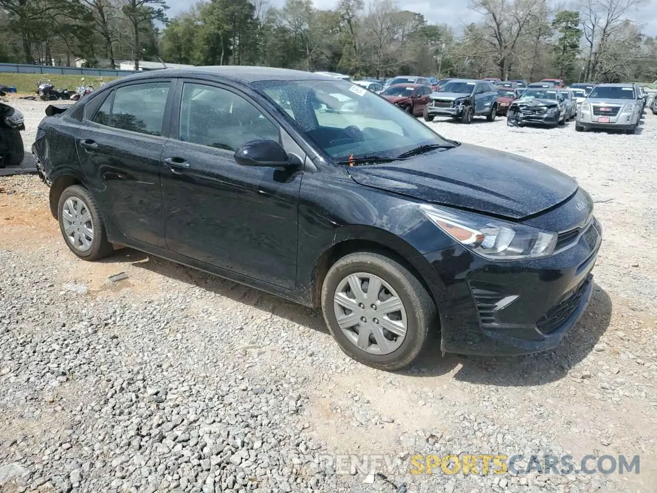 4 Photograph of a damaged car 3KPA24AD5PE583058 KIA RIO 2023