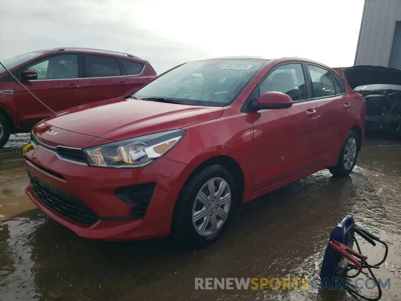 1 Photograph of a damaged car 3KPA24AD5PE600487 KIA RIO 2023