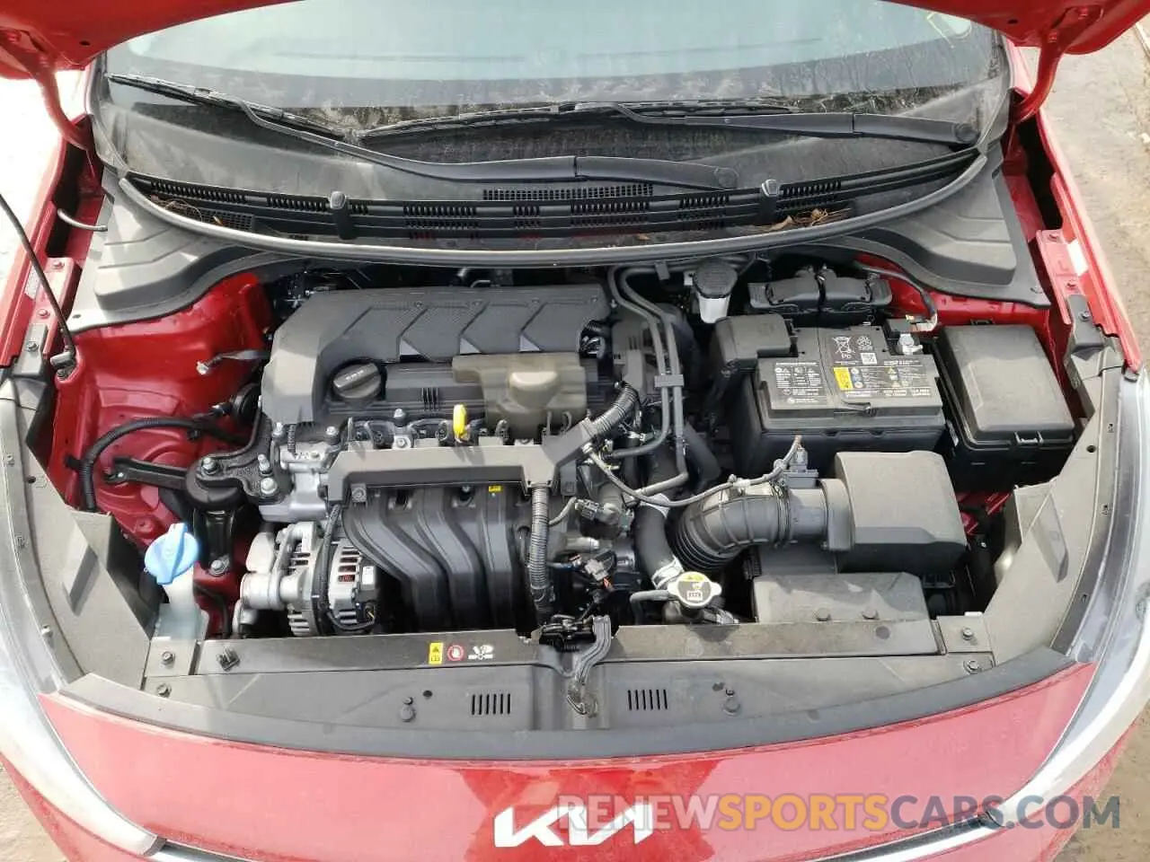 11 Photograph of a damaged car 3KPA24AD5PE600487 KIA RIO 2023