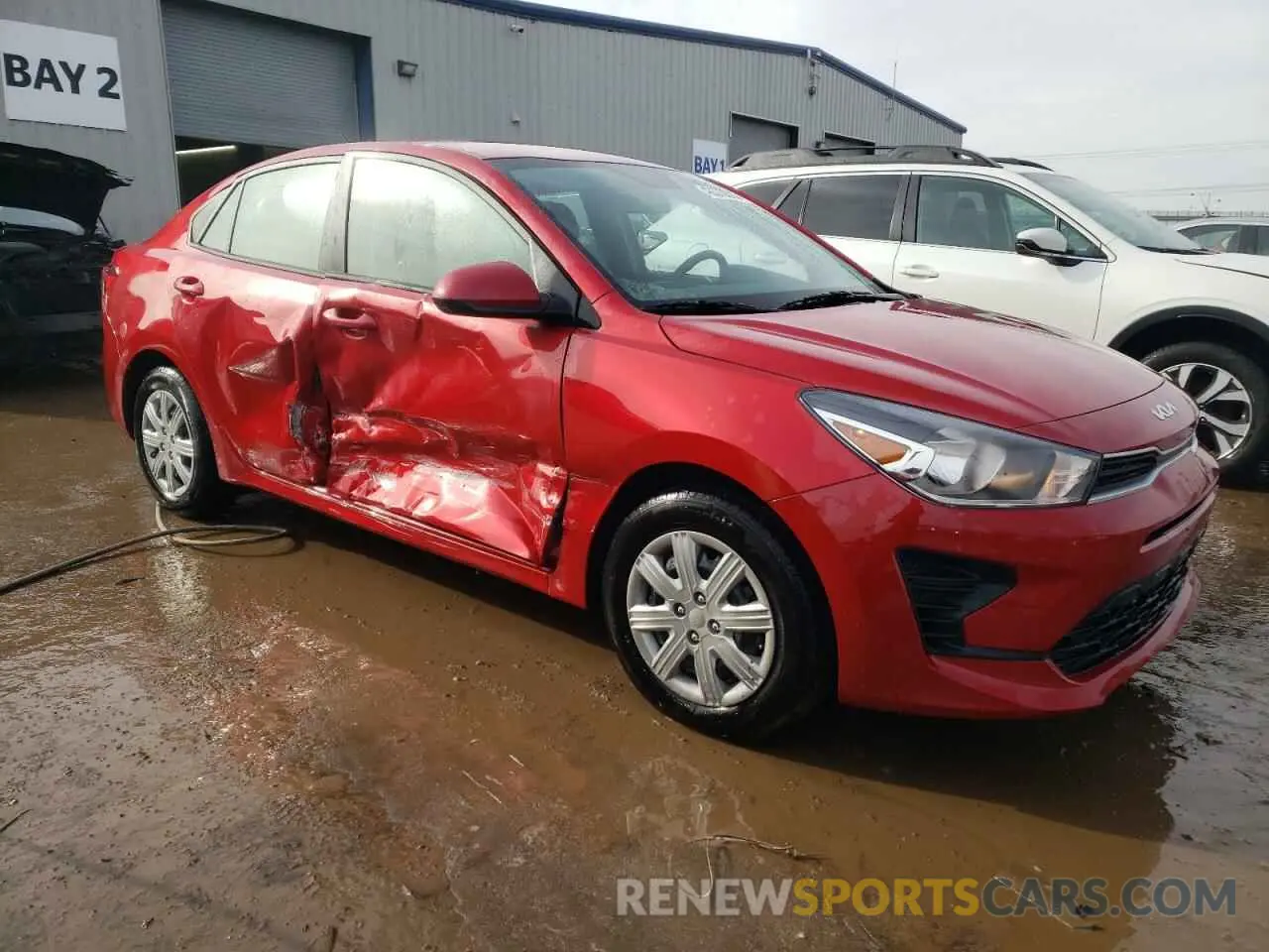 4 Photograph of a damaged car 3KPA24AD5PE600487 KIA RIO 2023