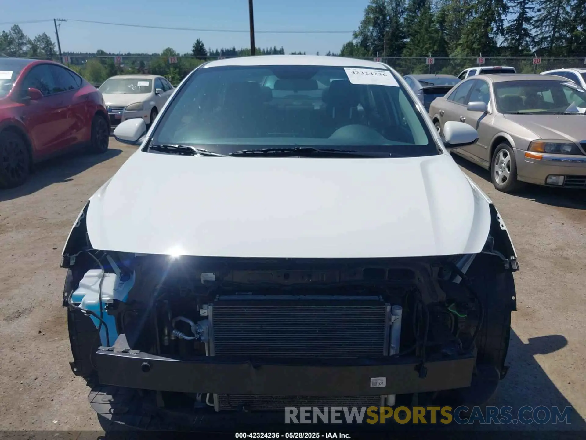 13 Photograph of a damaged car 3KPA24AD5PE615877 KIA RIO 2023