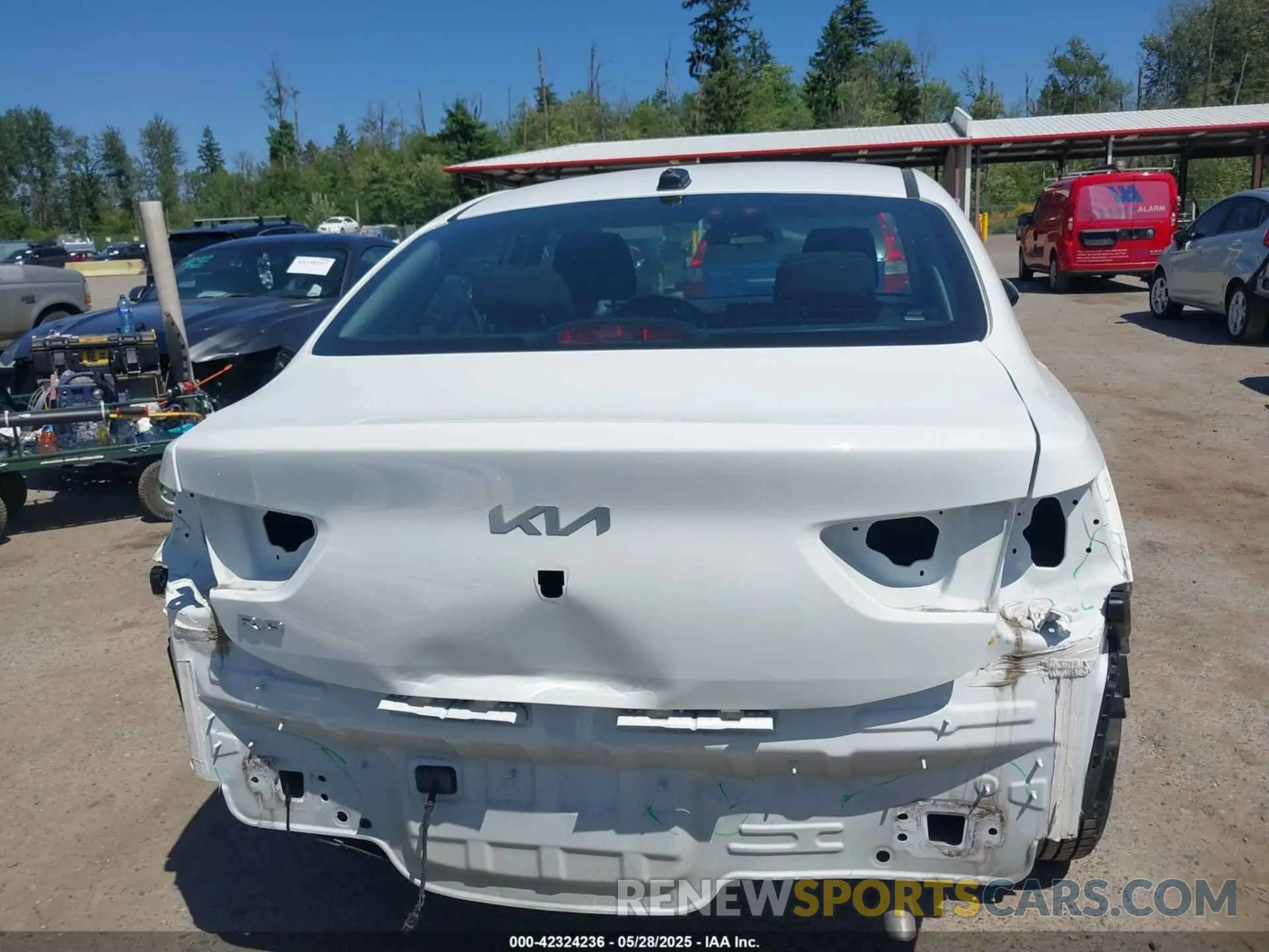 17 Photograph of a damaged car 3KPA24AD5PE615877 KIA RIO 2023