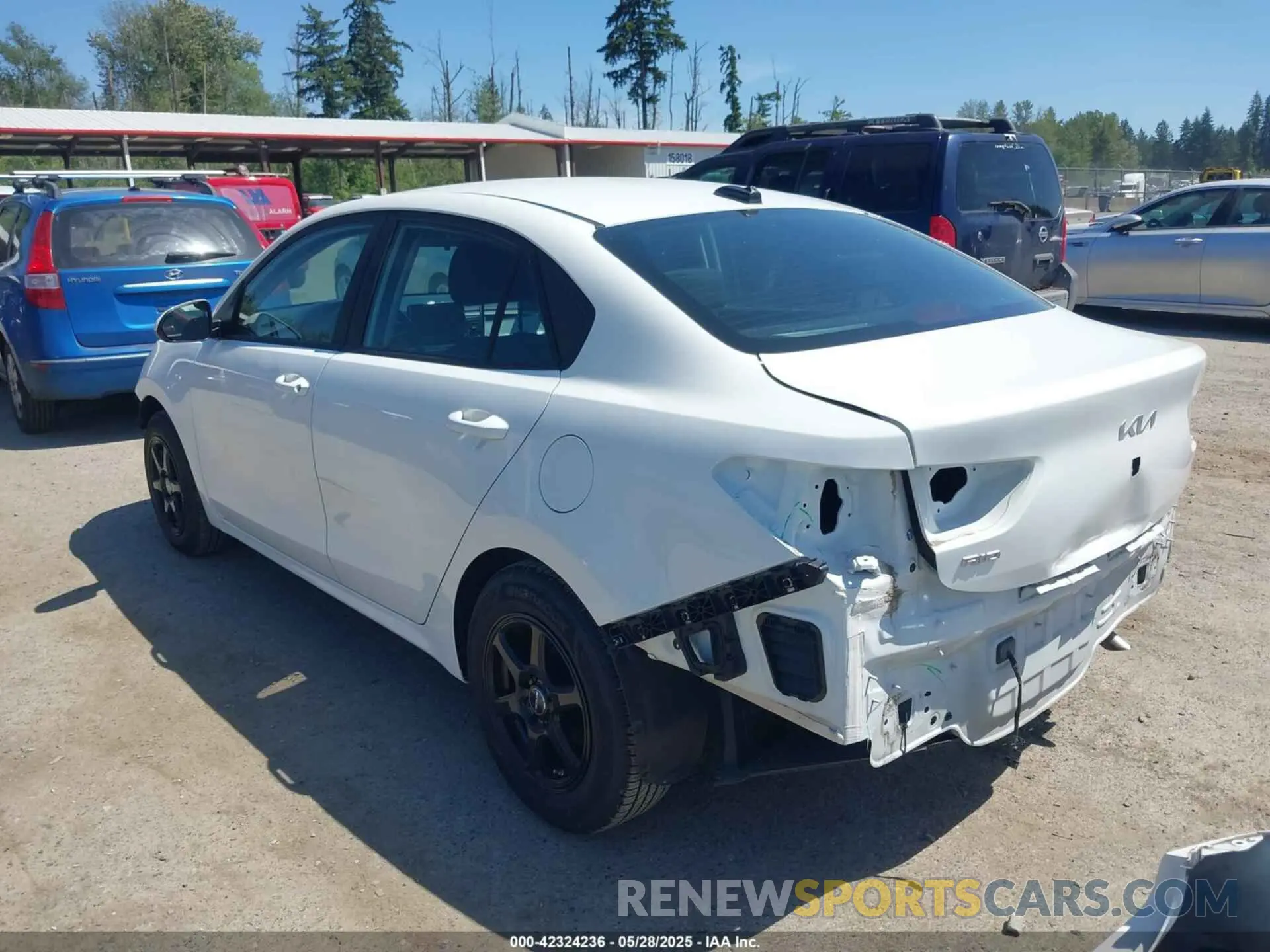 3 Photograph of a damaged car 3KPA24AD5PE615877 KIA RIO 2023