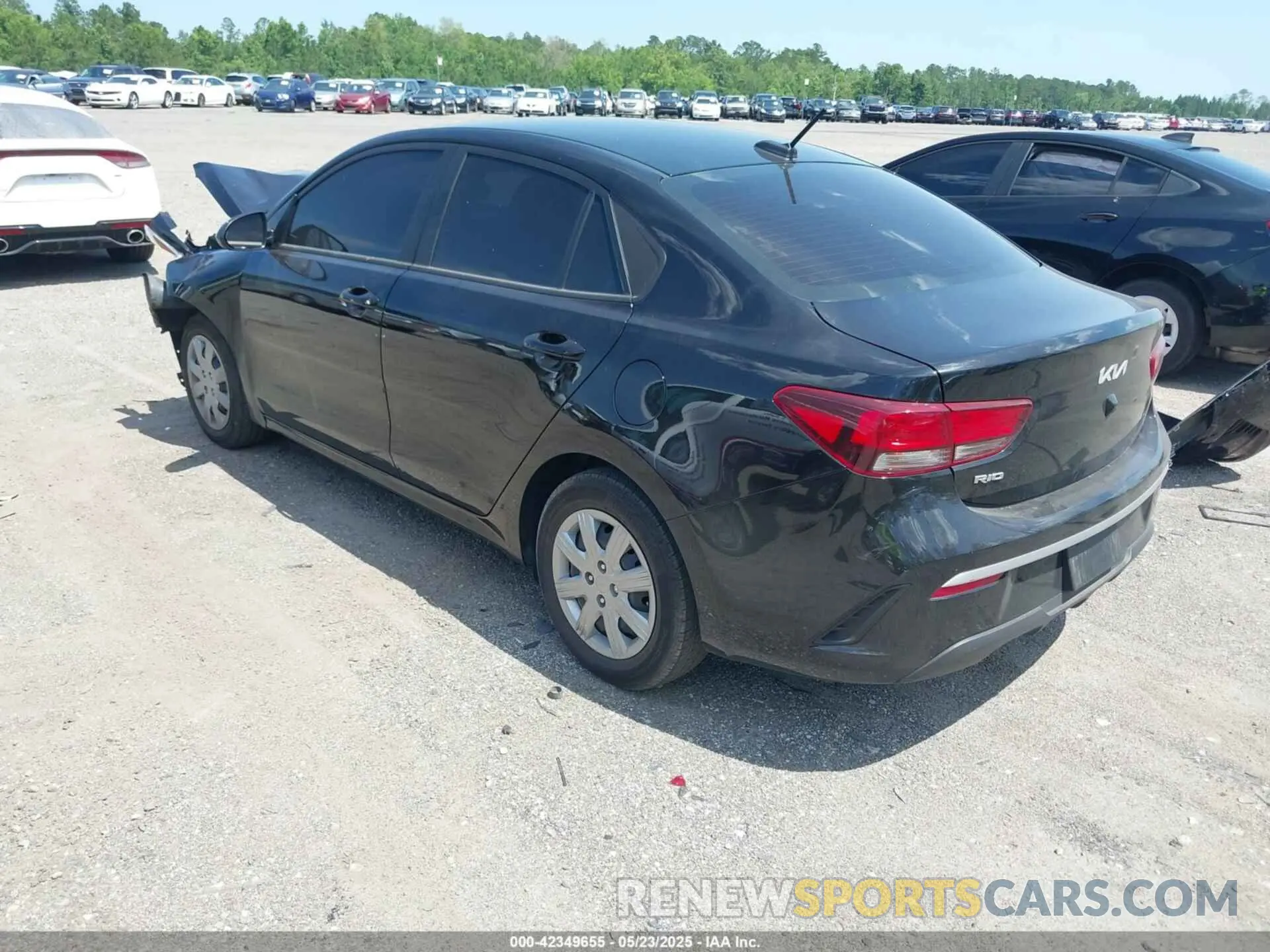 3 Photograph of a damaged car 3KPA24AD5PE619833 KIA RIO 2023