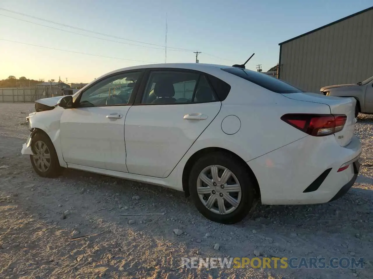 2 Photograph of a damaged car 3KPA24AD5PE619928 KIA RIO 2023