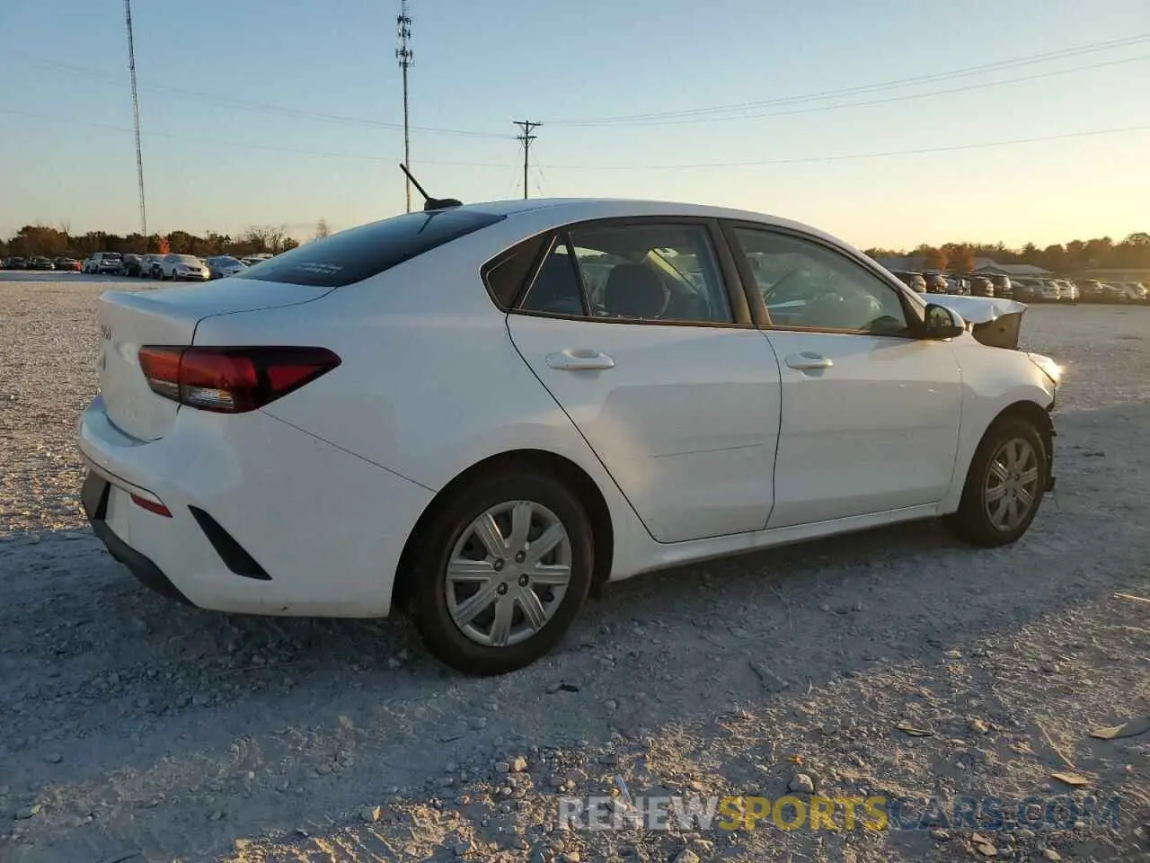 3 Photograph of a damaged car 3KPA24AD5PE619928 KIA RIO 2023