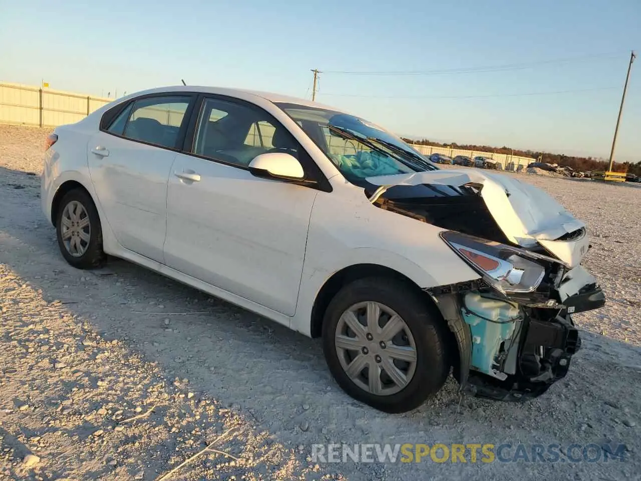 4 Photograph of a damaged car 3KPA24AD5PE619928 KIA RIO 2023