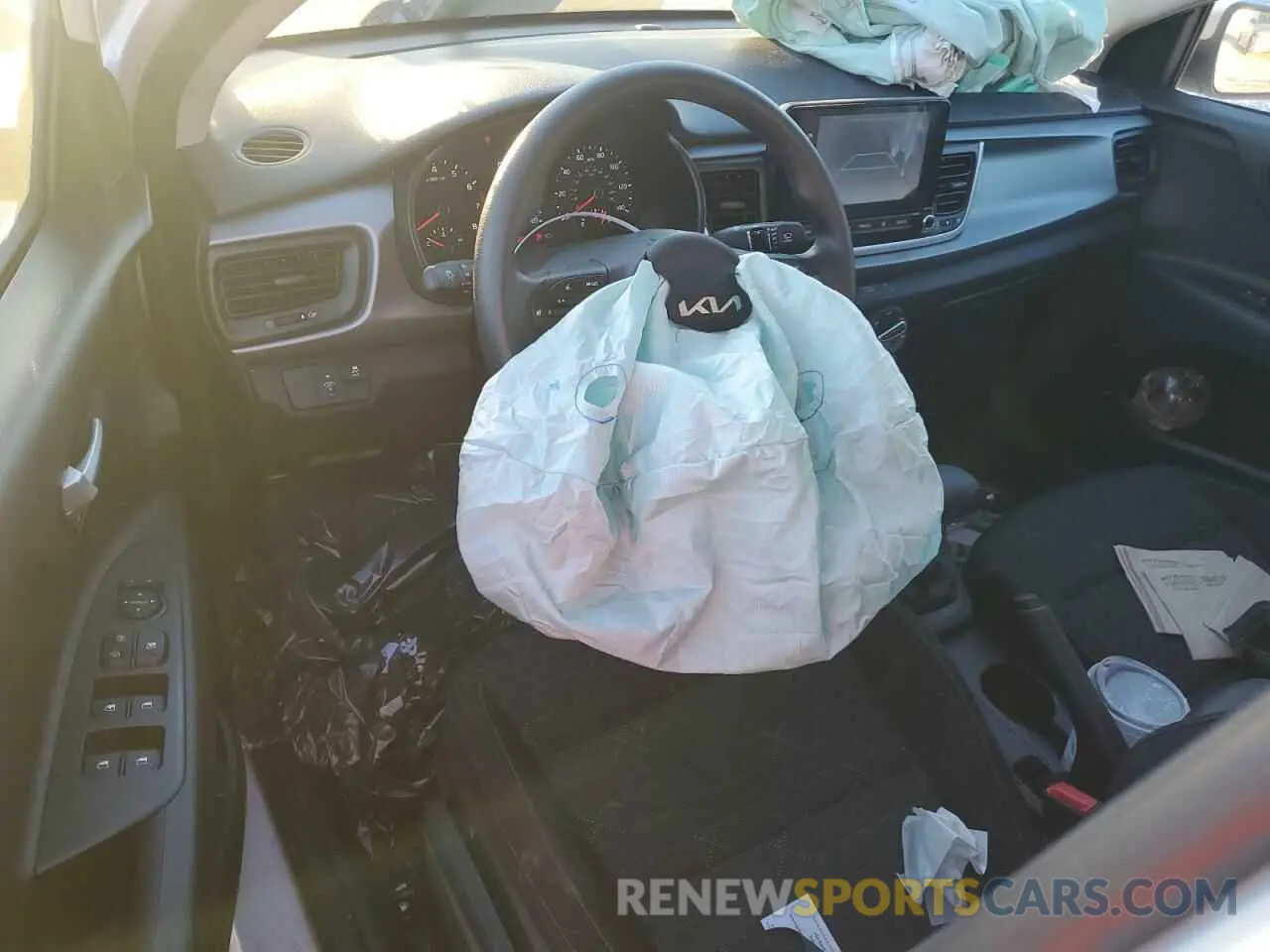 8 Photograph of a damaged car 3KPA24AD5PE619928 KIA RIO 2023