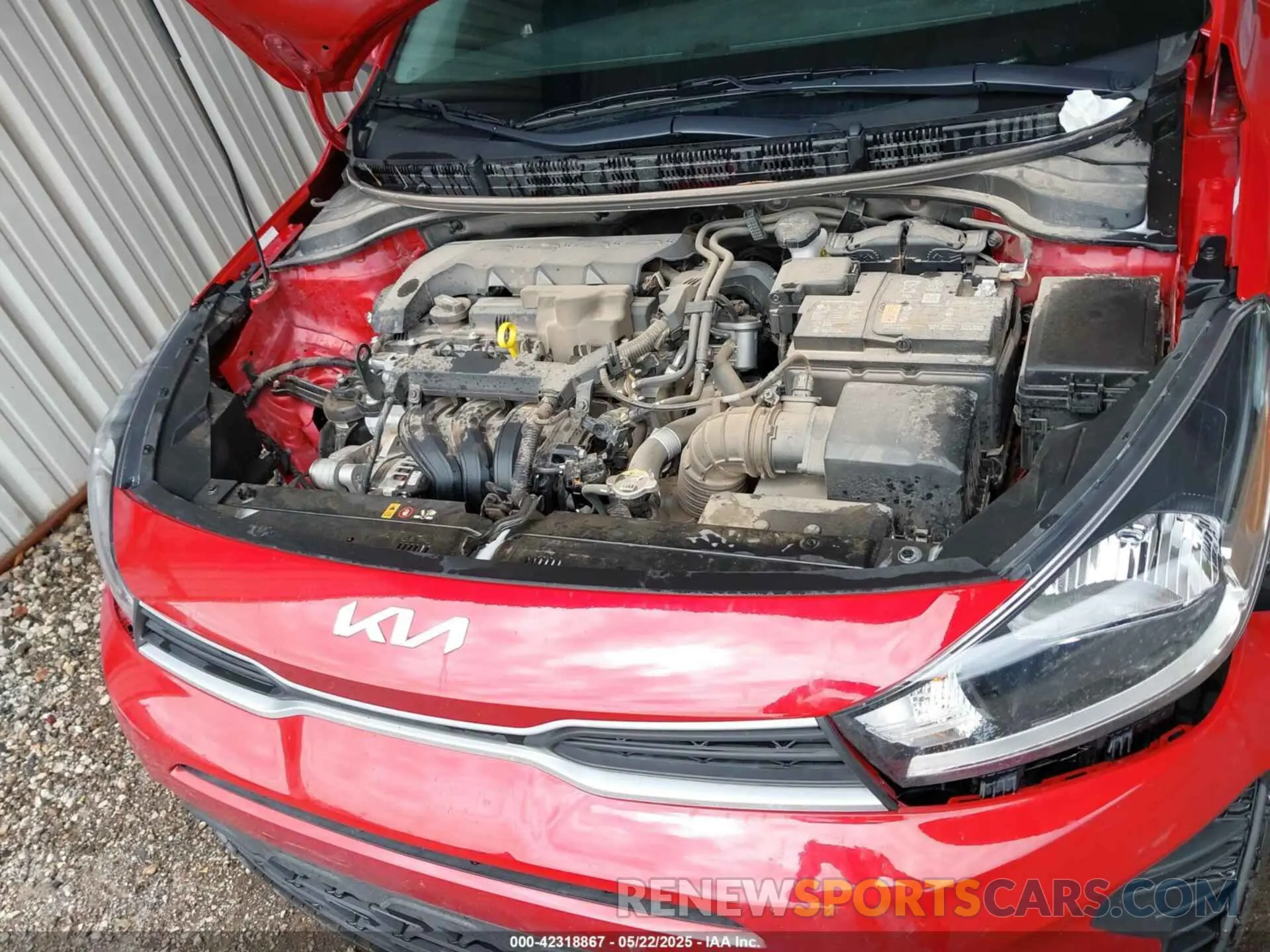 10 Photograph of a damaged car 3KPA24AD5PE621677 KIA RIO 2023