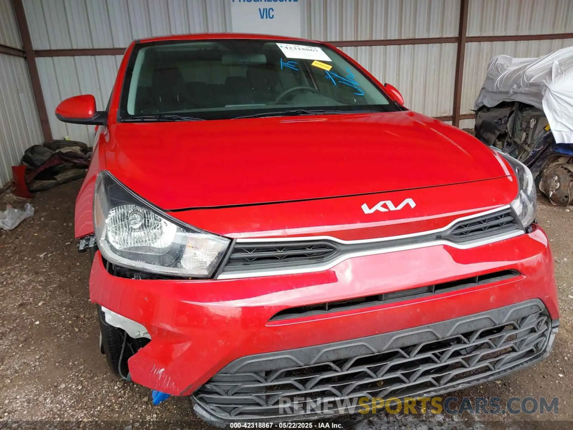 12 Photograph of a damaged car 3KPA24AD5PE621677 KIA RIO 2023