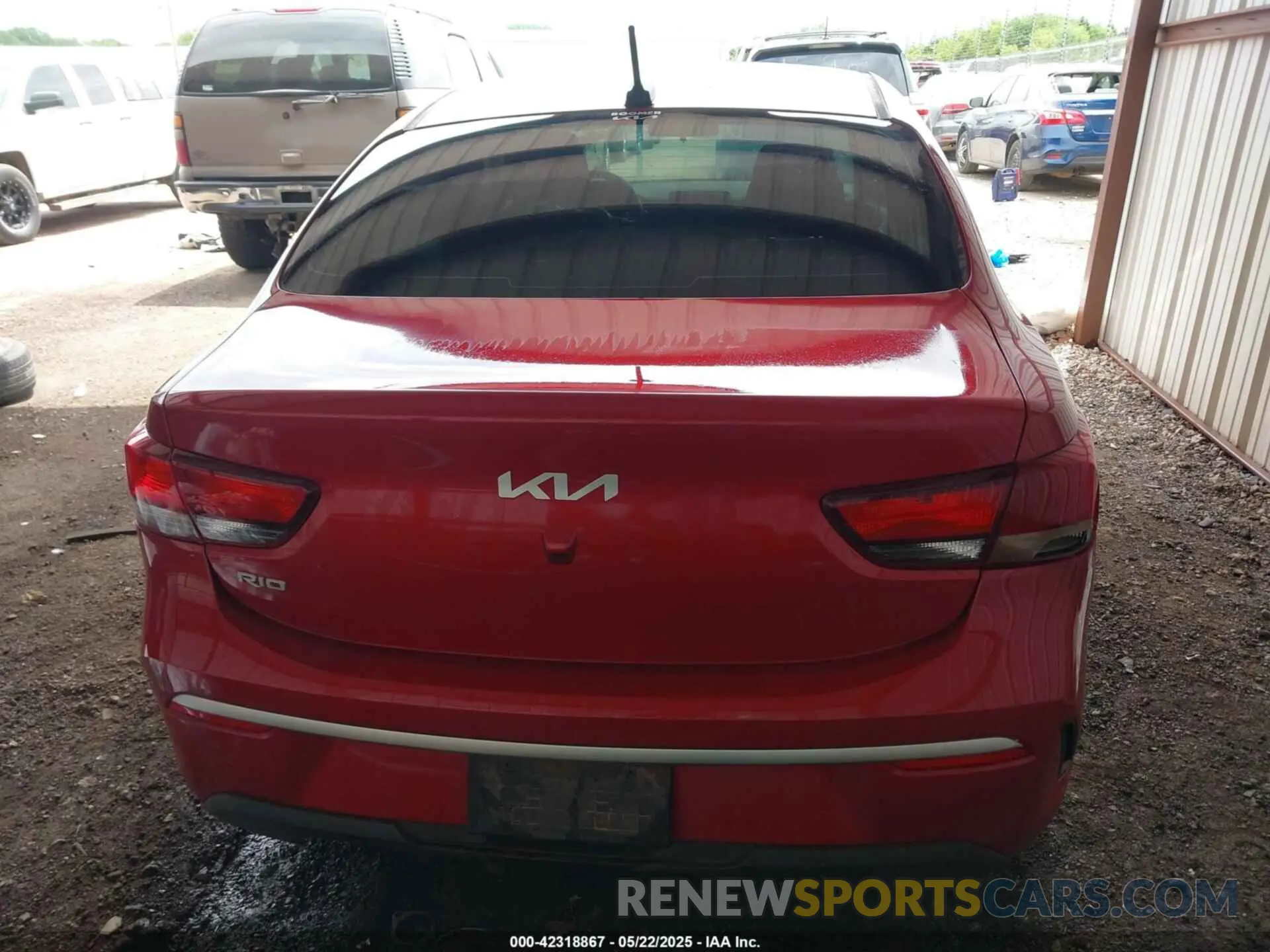16 Photograph of a damaged car 3KPA24AD5PE621677 KIA RIO 2023