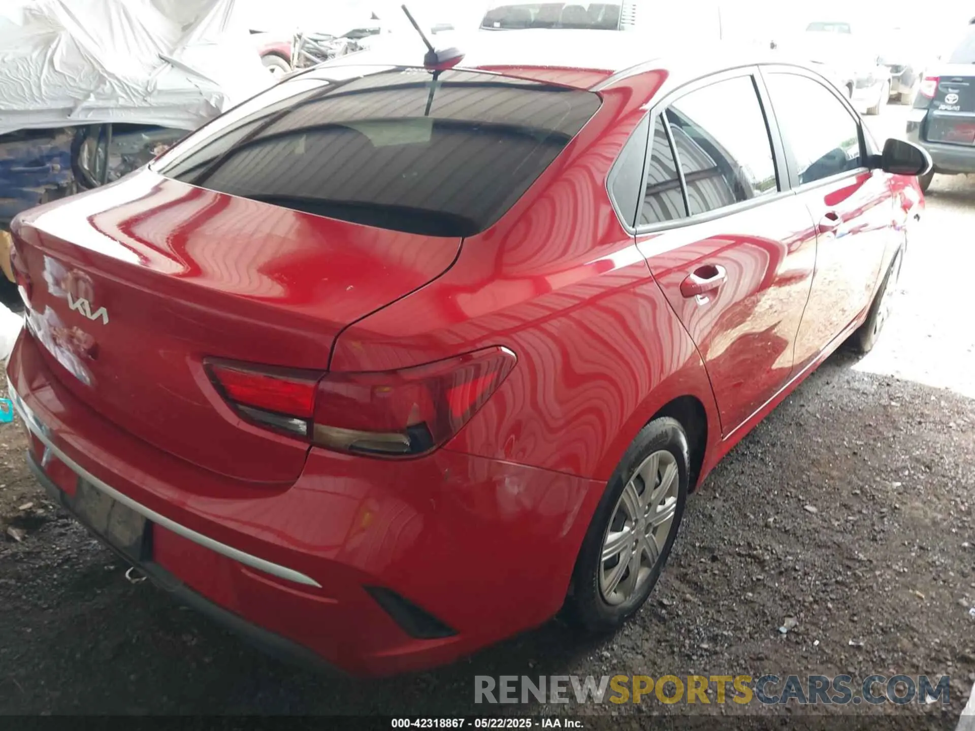 4 Photograph of a damaged car 3KPA24AD5PE621677 KIA RIO 2023