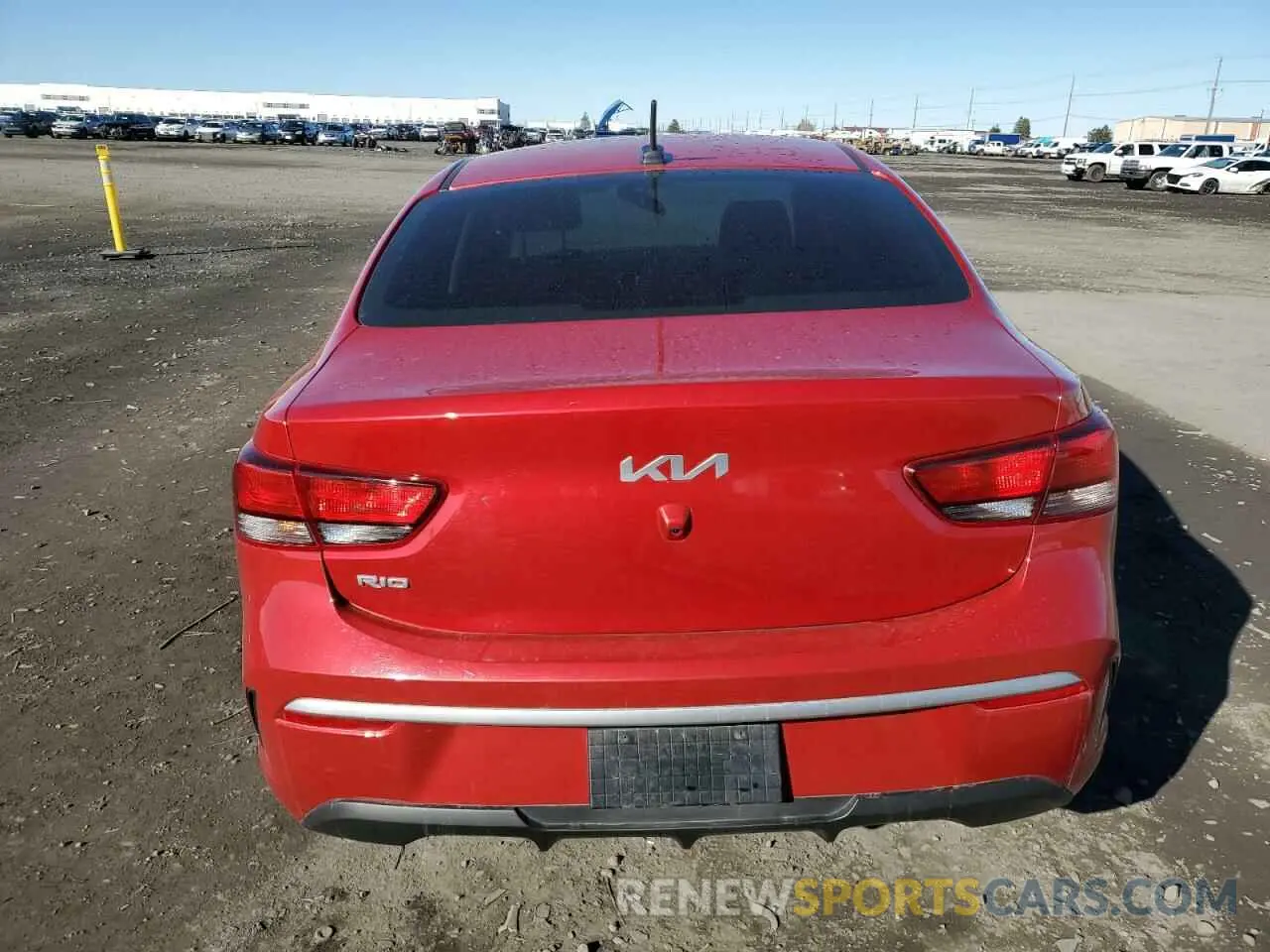 6 Photograph of a damaged car 3KPA24AD6PE528988 KIA RIO 2023