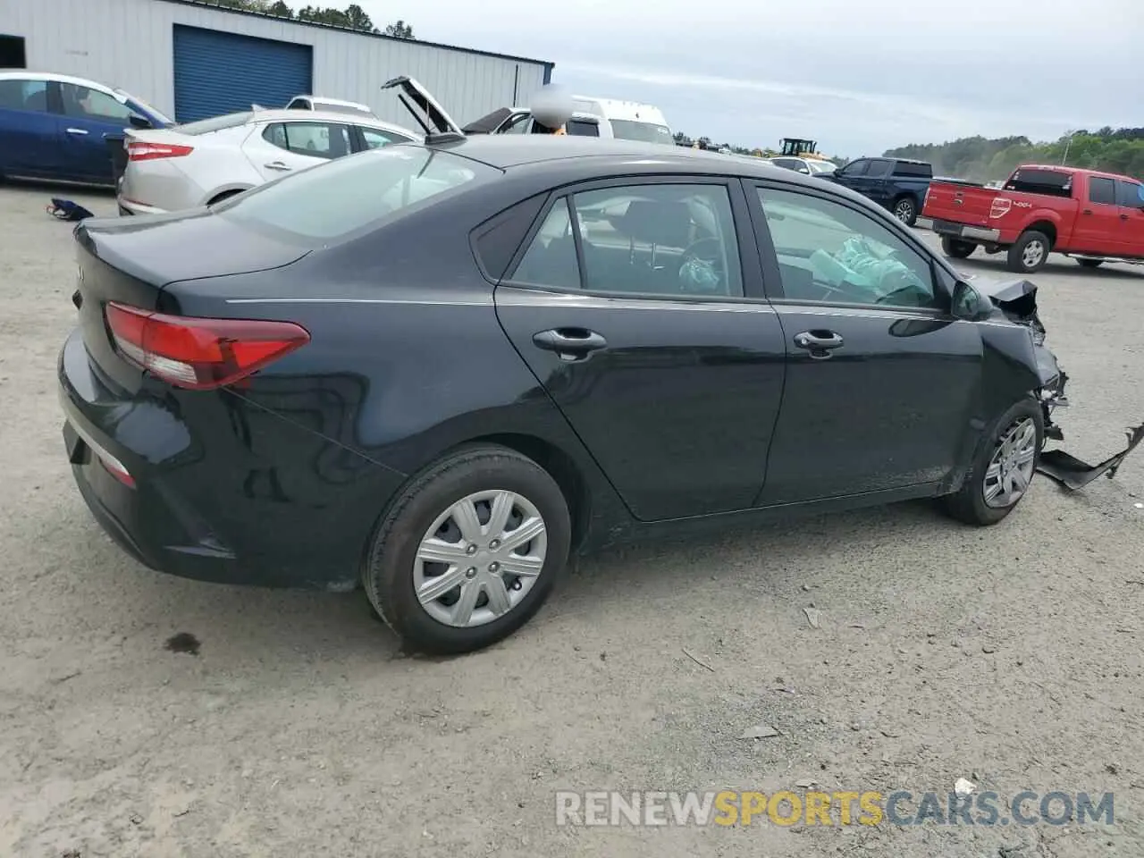 3 Photograph of a damaged car 3KPA24AD6PE554264 KIA RIO 2023